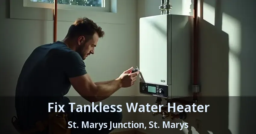 Fix Tankless Water Heater St. Marys Junction, St. Marys - ON