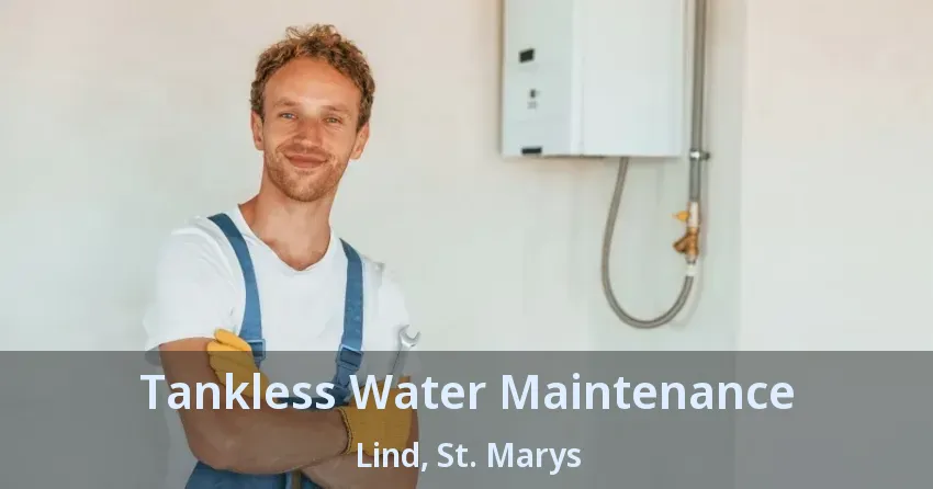 Tankless Water Maintenance Lind, St. Marys - ON